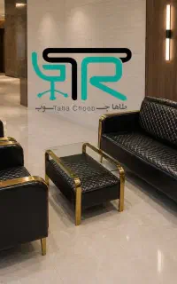 نیمست مبل اداری چرم آلگرو کد۲۱۸۱ شرکتی/صندلی توری