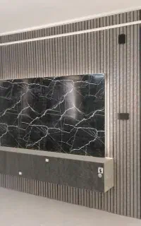 تی وی وال طرح سنگی