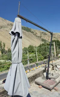 دو  عدد سایه بان چتری به قیمت مناسب