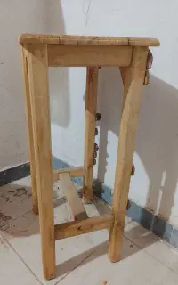 چهارپایه چوبی