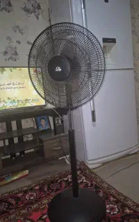 پنکه 5 پره مدل Li f 106مشکی لایف