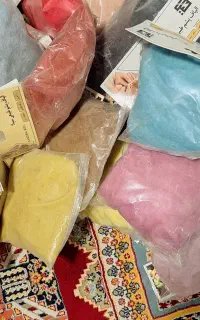 الیاف پشم کچه دوزی