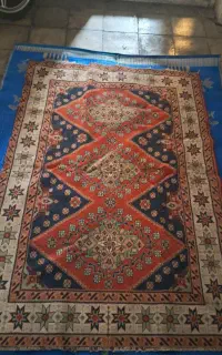 فرش ماشینی  ۳متری رنگ و طرح زیبا