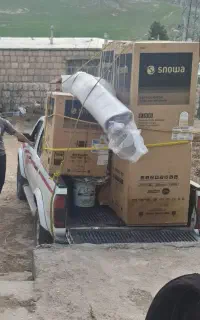 وانت حمل بار سرابله  آسمان اباد  چرداول  کارزان