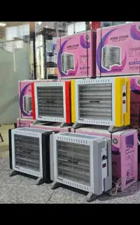 بخاری برقی 6 المنت اکماز / فن دار/هیتر برقی