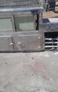 یخچال ویترینی ۲متر کاملا سالم بدون ایراد