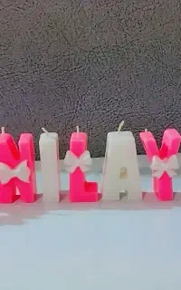 شمع حروف اسمی