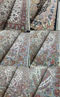انواع فرش۶و۹متری دستباف نمایشگاه بین المللی اردبیل