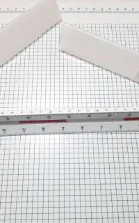 خط کش اشل مهندسی FABL دو مقیاس در سه رنگ