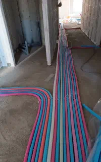 تاسیسات اب فاضلاب کلی ساختمان و....