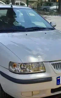 سمند ۹۱ کم کار،بدون رنگ