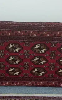 پشتی ترکمنی دو عدد رویه دستباف