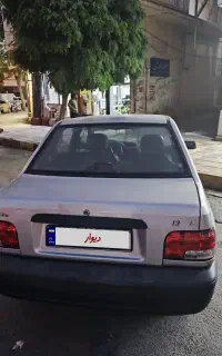 فروش پراید مدل 90 نقره ای
