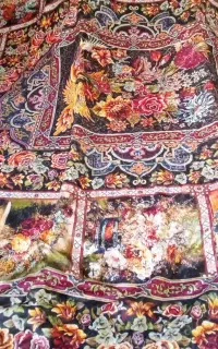 رو فرشی کشدار مخمل شانل نو فقط