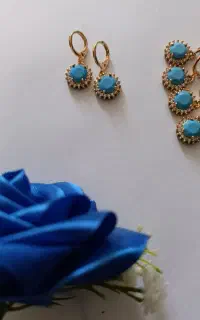 گوشواره های بسیار زیبا رنگ ثابت