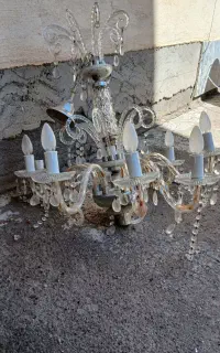 لوستر کریستالی ۸شاخه