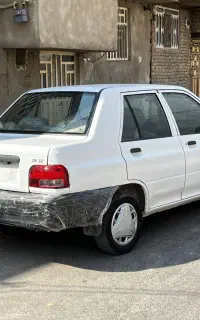 پراید مدل 98 بی رنگ درحد