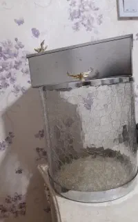 سطل آشغال و جا دستمالی