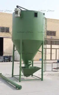 تجهیزات مرغداری یک تنی آسیاب میکسر بالابر و پلت زن