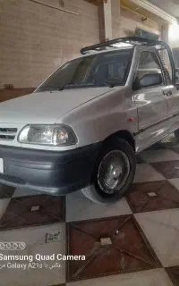 پراید وانت مدل۱۳۹۵ بدون رنگ کم کار استثنایی