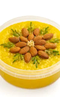 پخت شله زرد در ظرف های ۲۰۰ گرمی