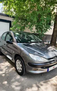 پژو 206 صندوقدار V20مدل 1388