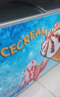 فریزر صندوقی درب شیشه ای