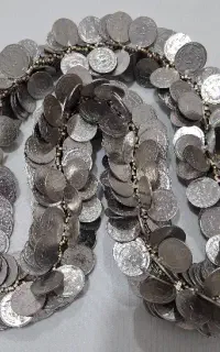سکه پنج ریالی قدیمی گوشه دار