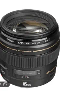 فروش لنز 85 فیکس canon با f ۱/۸