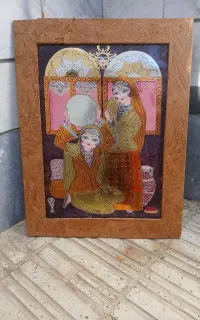 تابلو حکاکی شده