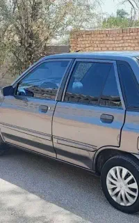 پراید 132 دوگانه کارخانه بدون رنگ
