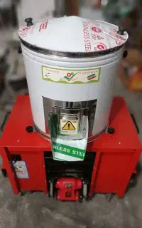 سبزی و پیاز خورد کن سطلی استیل 15کیلویی خرد خوردکن
