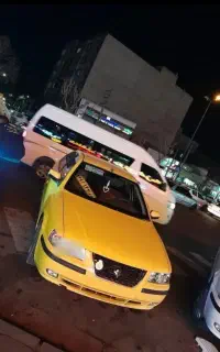 تاکسی بین شهری پلاک عمومی سمند 96