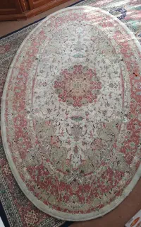 فرش بیضی درجه ۱