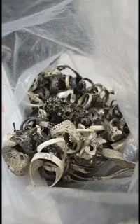 نقره شکسته و کهنه