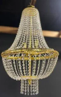 لوستر گلابی زیبا