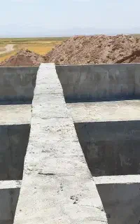 ساخت  انواع استخر  ومخازن آب  بتونی