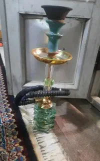 قلیان تنه فلز مسافرتی