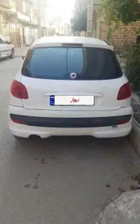 ۲۰۶ مدل ۹۰ تیپ ۳ تمام رنگ درحد ۹۹