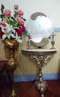 آینه و شمع دان