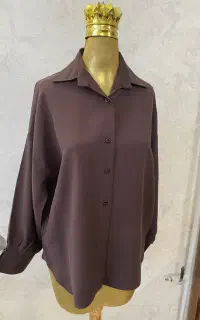 شومیز سیلک گرم بالا  ترند پاییز