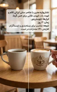 طراحی گرافیک حرفه‌ای با نتیجه واقعی و عالی