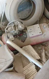 یه عدد پمپ باد دو عدد لنس کارواش با شلنگ سالم