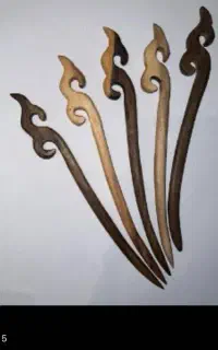 کانزاشی از جنس چوب گردو و زردآلو