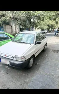 پراید سفید مدل ۹۰