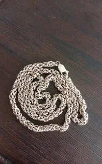 زنجیر نقره کرال ۶۳ گرم