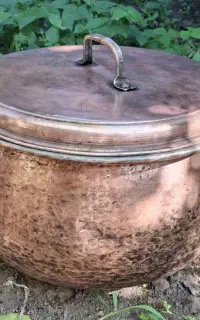 دیگ مسی تاریخی قدمت ۸۰ سال به بالا