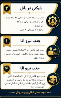 جذب نیرو های آقا