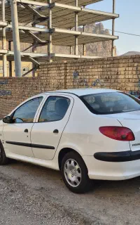 206 SD مدل 96 V8 استثنایی خانگی بدون رنگ شاسی پلمپ