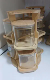 جا ادویه ای جنس بامبو ،نو نو استفاده نشده.
